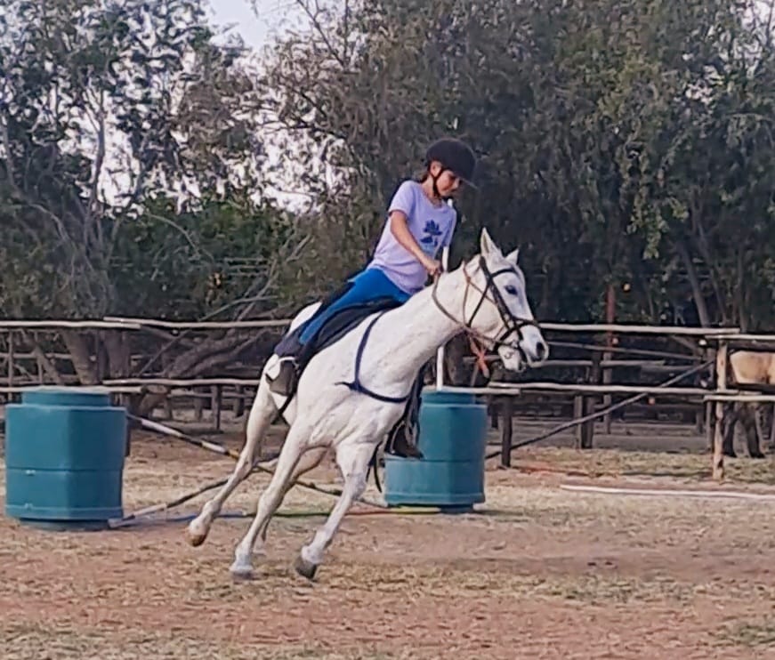 Perdletiek training our young riders for the western mounted games qualifiers