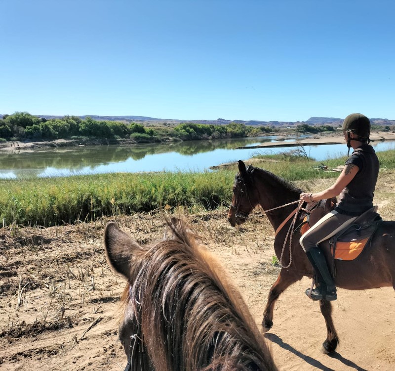 Trail ride the picturesque banks of the Orange River and hear the fish eagle's call in Augrabies, Northern Cape