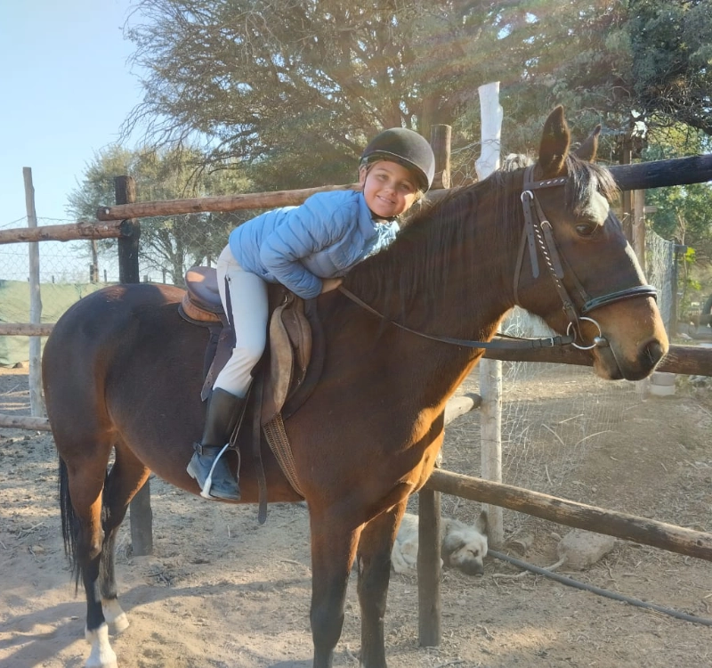 That moment when you and your horse both know that you successfully learnt something new